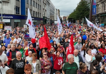 Thousands of Christians join March for Jesus in Belfast, Northern Ireland