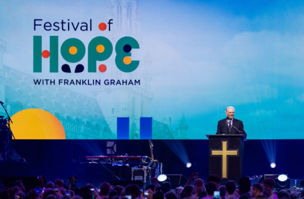 Thousands attend Brussels evangelism event with Franklin Graham: 'A sign that God is on the move'