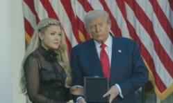 Trump awards Charlie Kirk posthumous Presidential Medal of Freedom: 'Martyr for truth and for freedom'