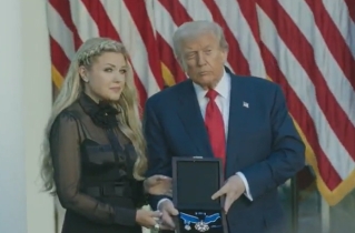 Trump awards Charlie Kirk posthumous Presidential Medal of Freedom: 'Martyr for truth and for freedom'