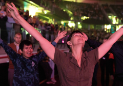 Evangelist Will Graham toured Florida after outreach in Estonia, with hundreds responding to gospel