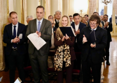 Historic prayer meeting with Argentinian President Milei on the Day of Evangelical Churches