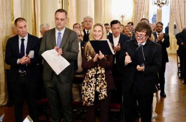 Historic prayer meeting with Argentinian President Milei on the Day of Evangelical Churches