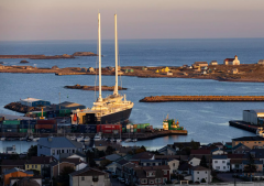 Climate scientist hails wind-powered cargo ship Neoliner Origin as sign of real-world solutions
