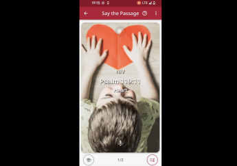 Swiss Bible memorization app focuses on long-term retention with group feature