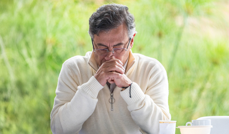 Jesus is the Christ. You are not, Gustavo Petro