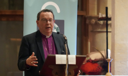 'Freedom of religion must be for everybody,' Bishop Mounstephen says, calling it a test for societies