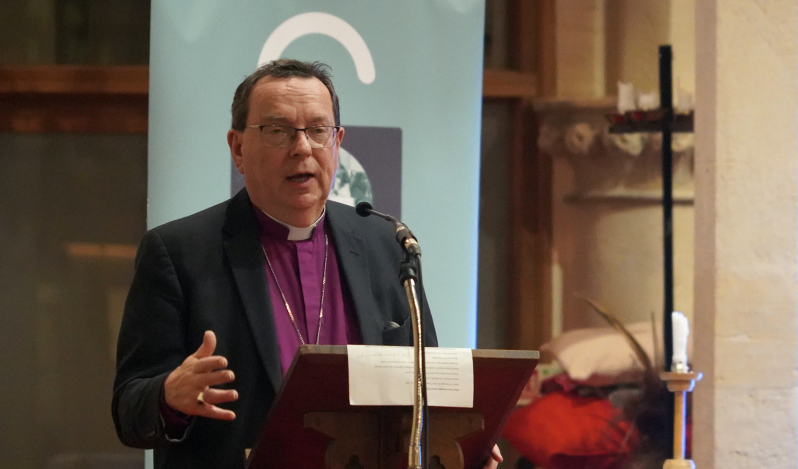 'Freedom of religion must be for everybody,' Bishop Mounstephen says, calling it a test for societies