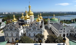 Russian drone attack sets historic cathedral ablaze in Ukraine